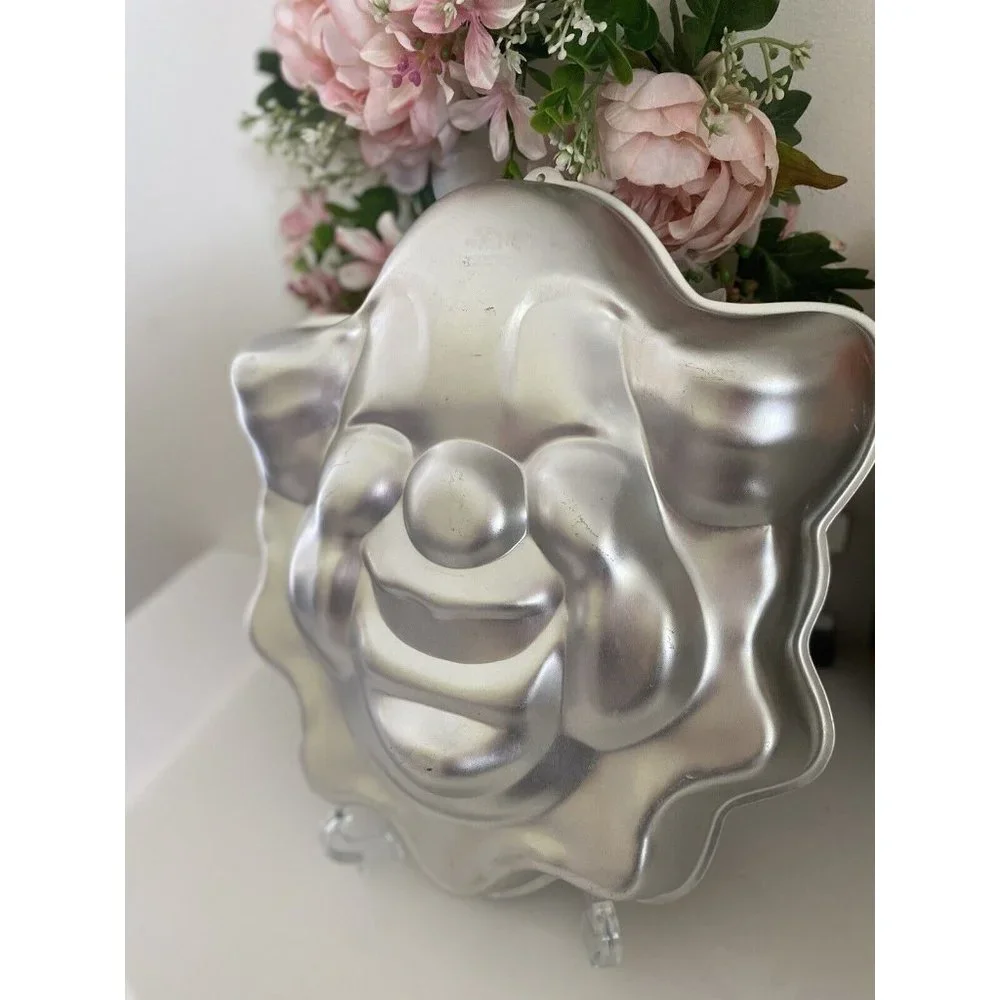 Wilton‎ 1974 Clown Face Cake Pan #502-275 Cake Mold Form Vintage 12
